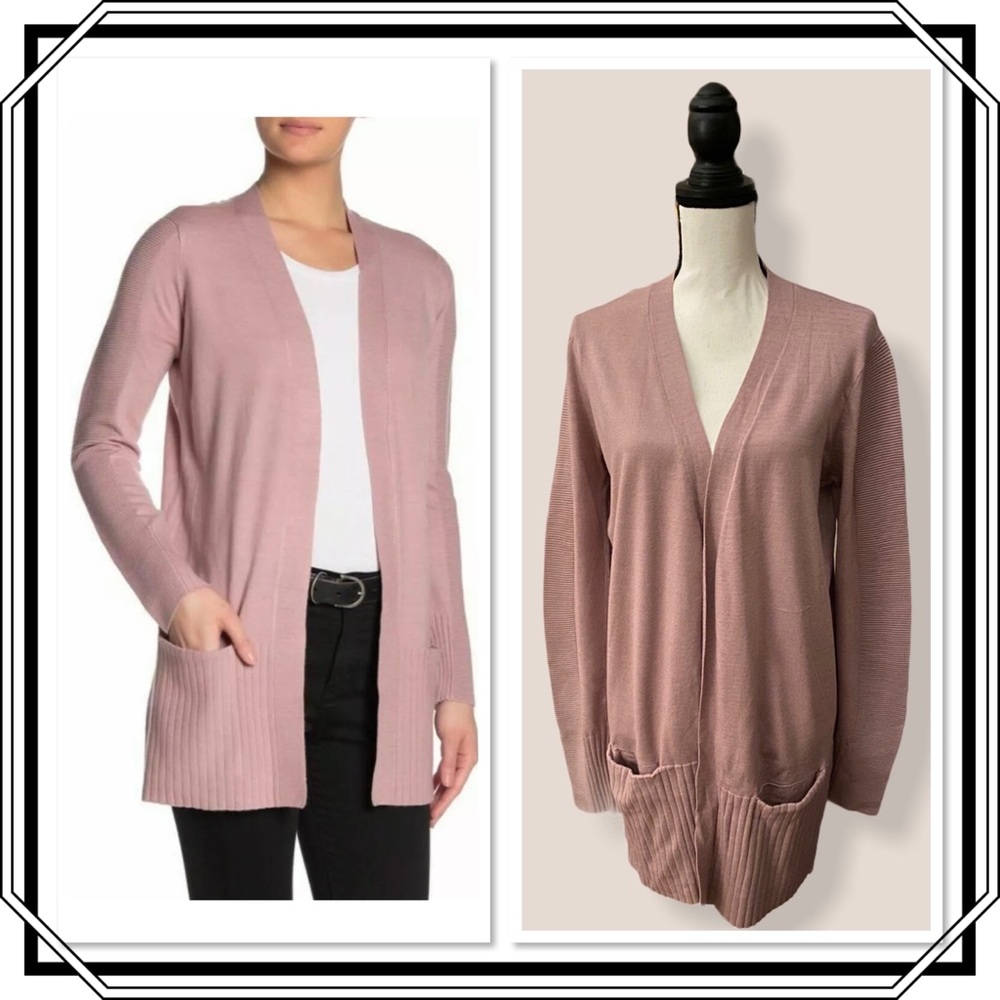 Devotion by Cyrus Ribbed Open Knit Cardigan